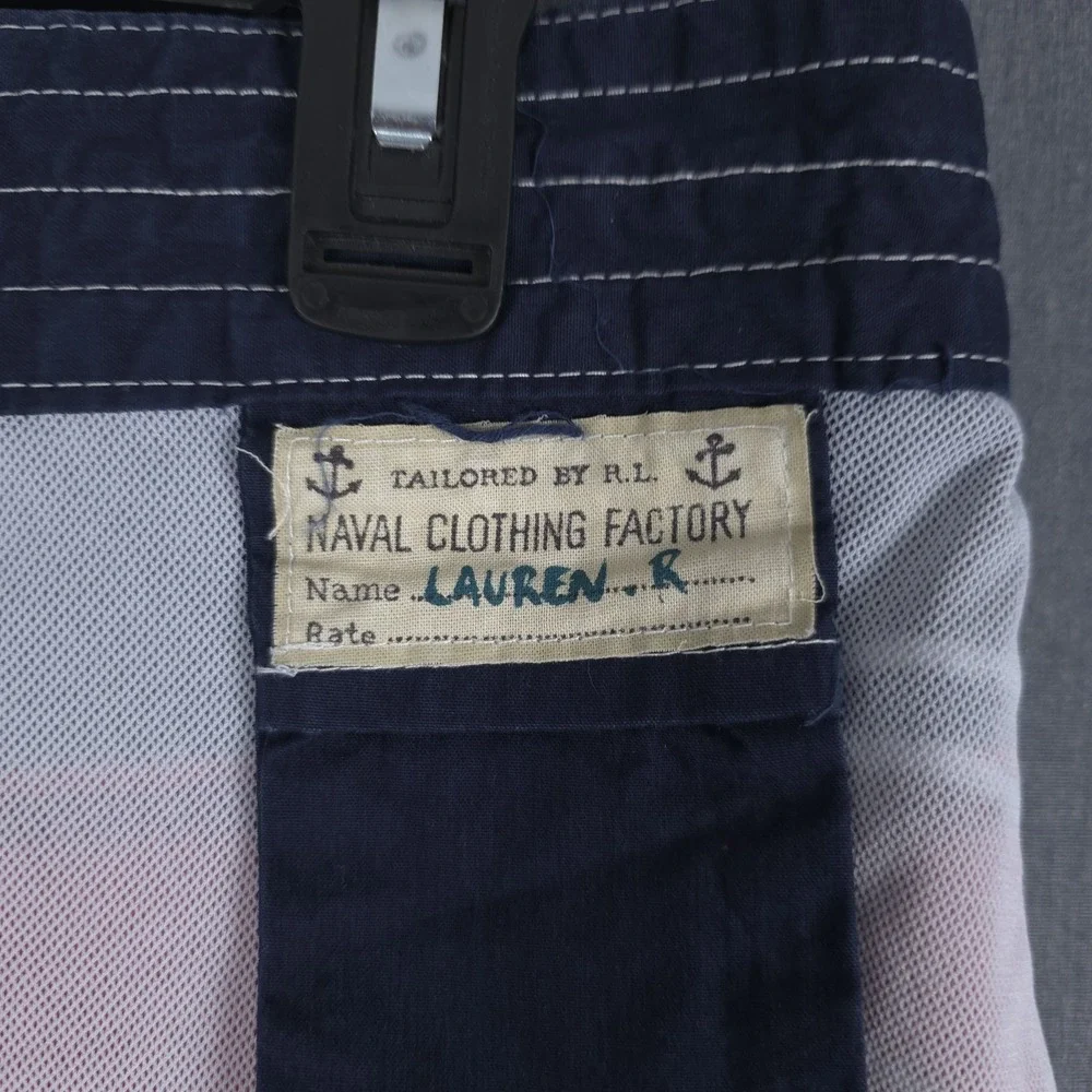 Polo Ralph Lauren Board Shorts Medium (32x8) Lined Swim Trunks Nautical Bleecker